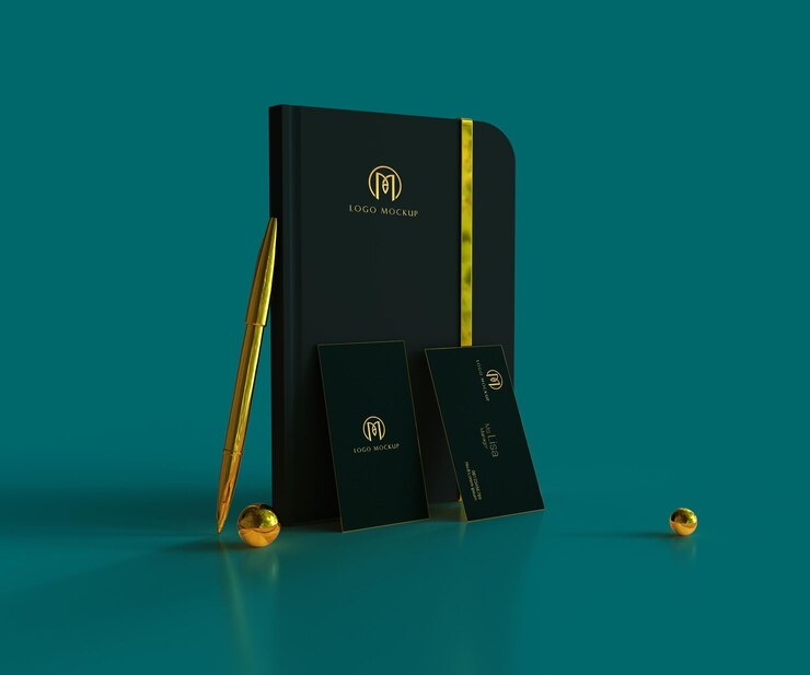 Design de maquete de cartão de visita