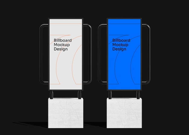 Design de maquete de cartaz
