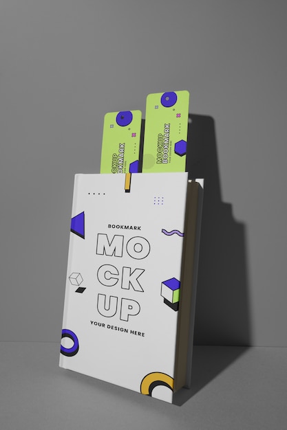 Design de maquete de marcador