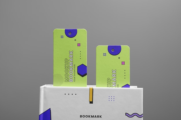 Design de maquete de marcador