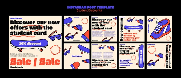 PSD design de modelo de descontos para estudantes