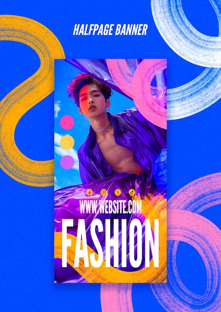 Design de modelo de moda