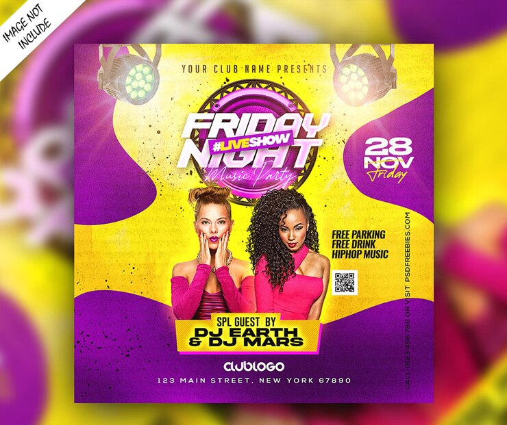 PSD design de pôster premium psd