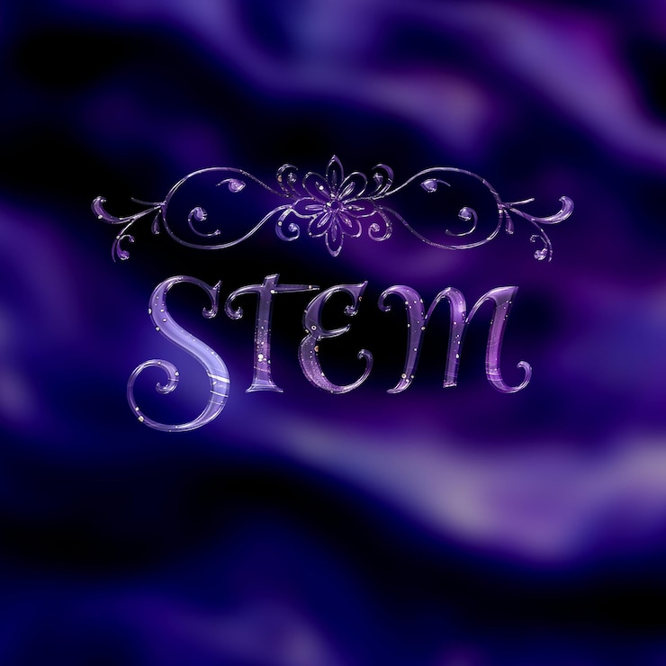 PSD design de texto 3d em fundo metálico líquido deslumbrante com ametista aparencia de fluido roxo backgr