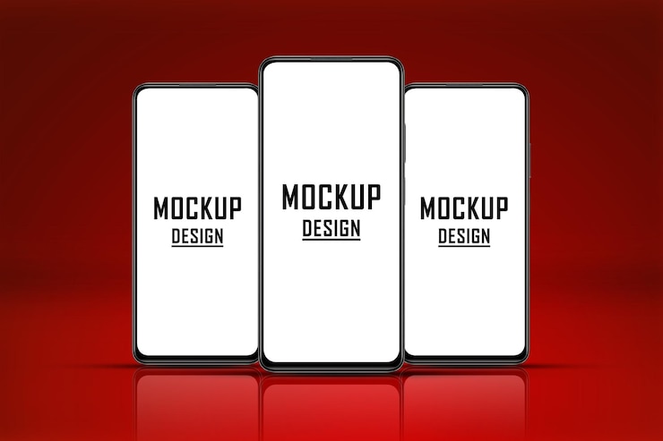 Design del mockup del telefono