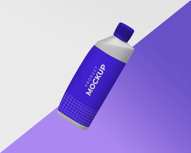 Design del modello di bottiglia cosmetica