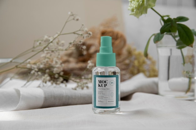 Design del modello di bottiglia spray