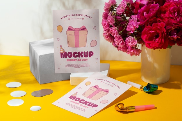 Design del modello di invito Quinceanera