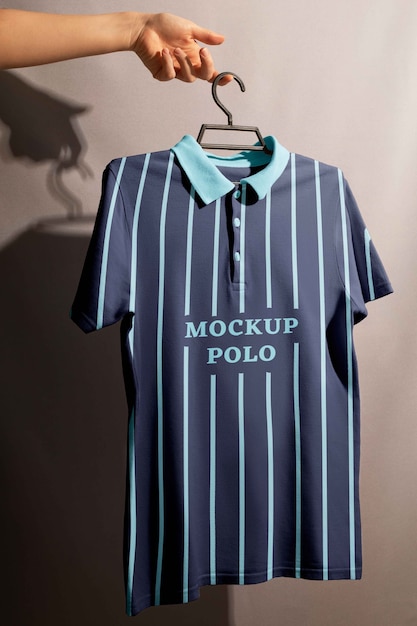 Design del modello di maglietta polo