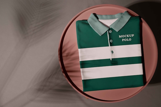 Design del modello di maglietta polo