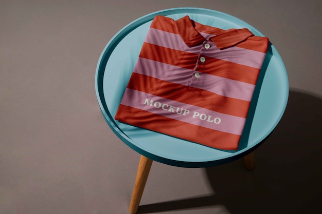 Design del modello di maglietta polo