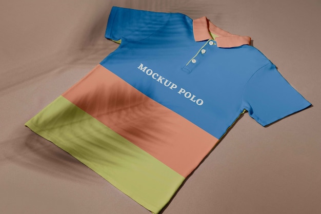 Design del modello di maglietta polo