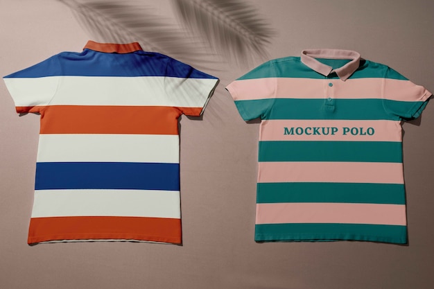 Design del modello di maglietta polo