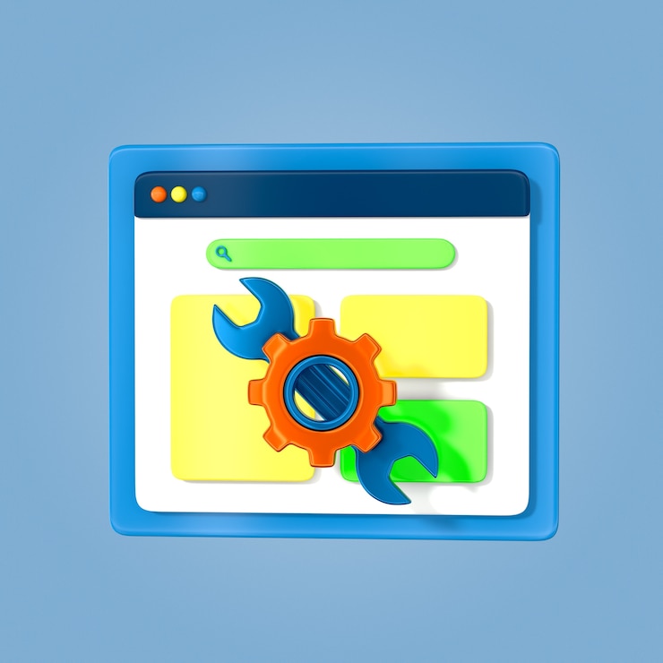 PSD design dell'icona seo e sem