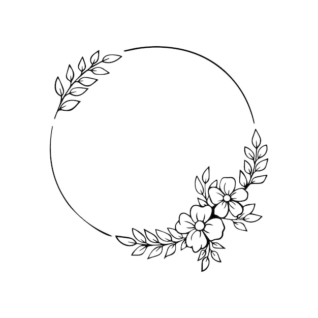 Design der Blumenlinie