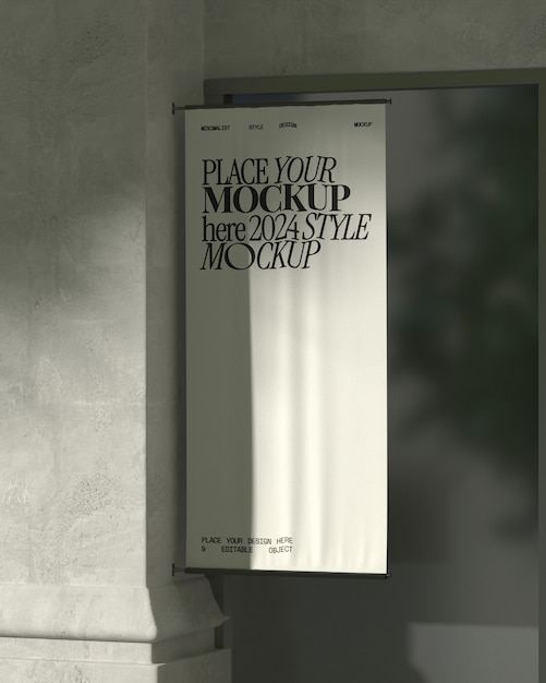 Design di banner banner tessile