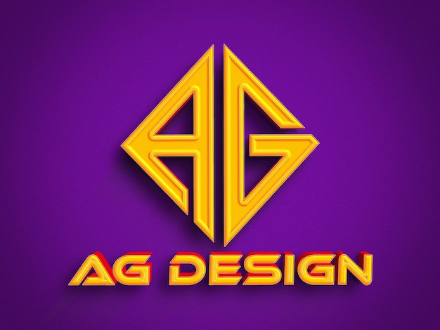design di logo creativo a colori completo