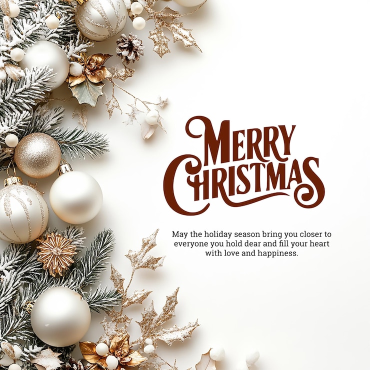 PSD design di poster di buon natale