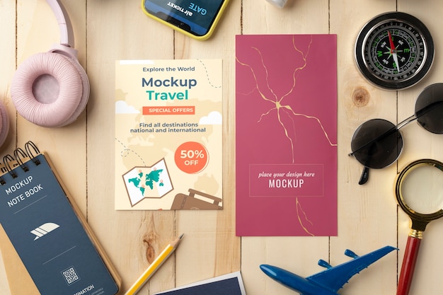 Design eines Reiseticket-Modells