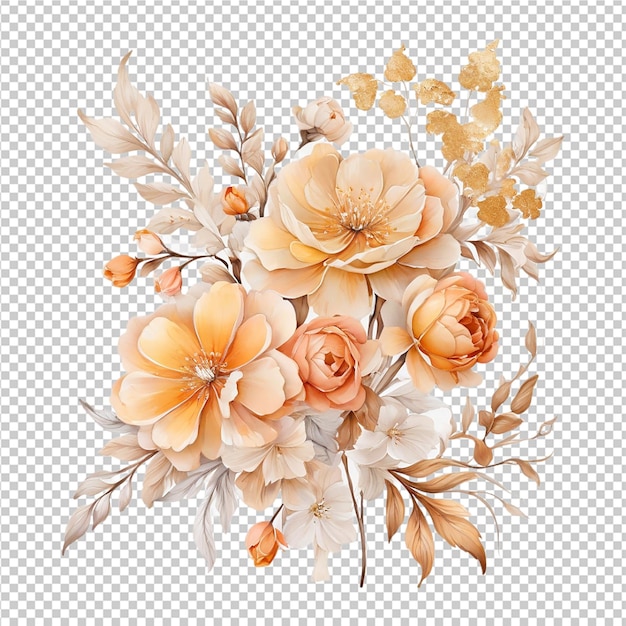 PSD le design des fleurs