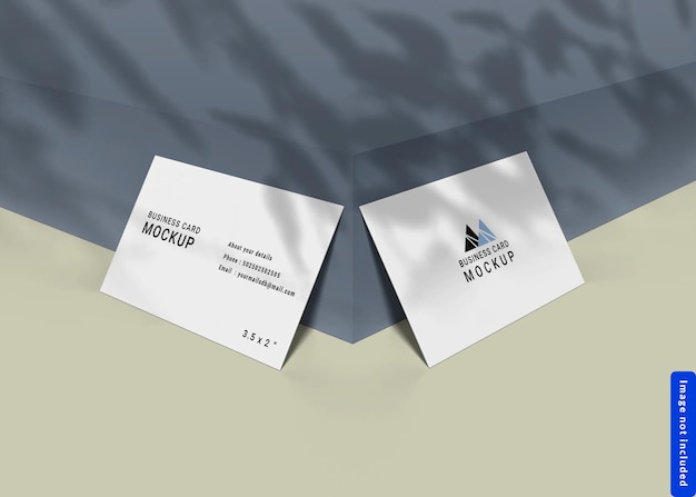 Design für ein Visitenkarten-Mockup