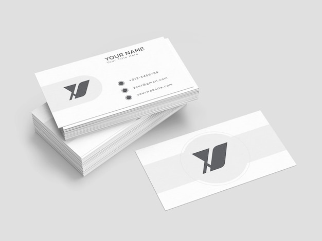 Design für ein Visitenkarten-Mockup