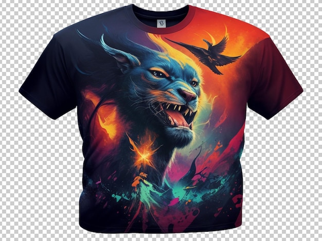 PSD design gráfico para impressão de camisetas