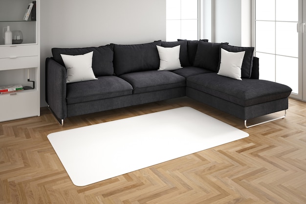 design interior moderno da sala de estar