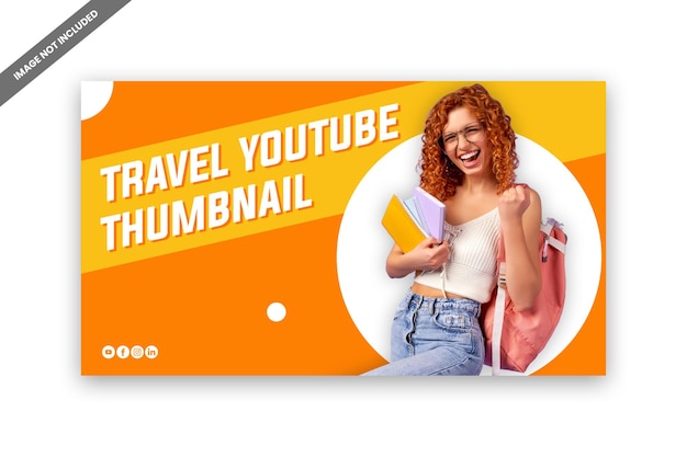 PSD design de miniature premium pour youtube