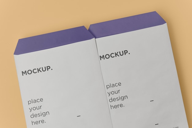 Design mockup busta A4