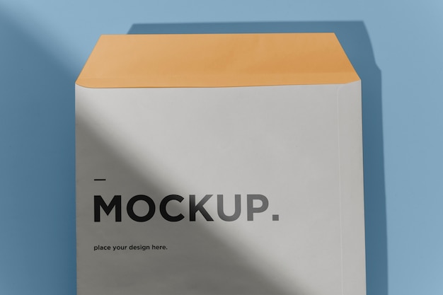 Design mockup busta A4
