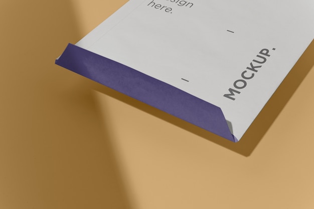 Design mockup busta A4