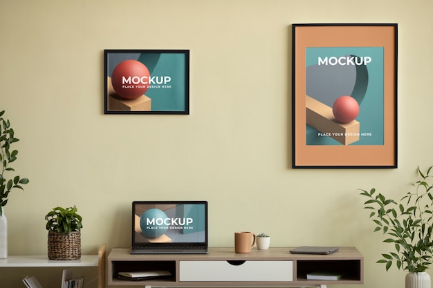 Design mockup cornice per foto