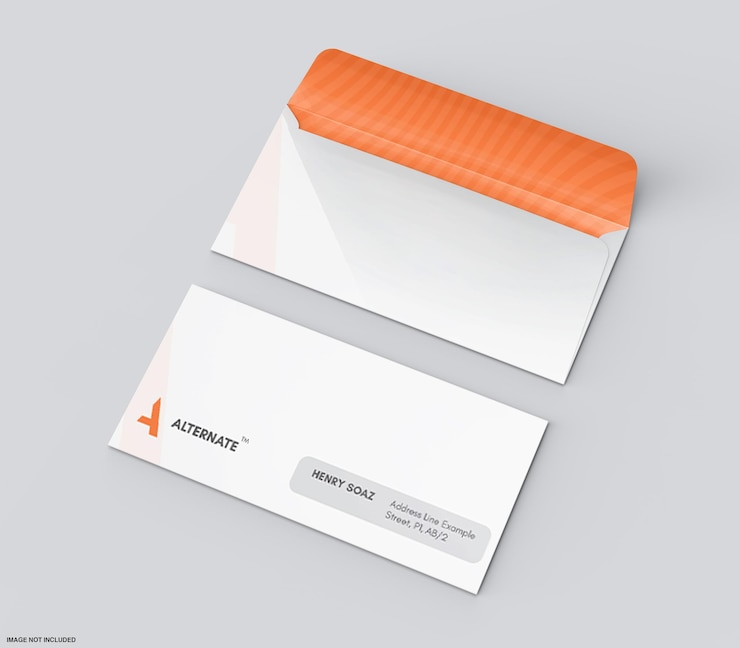 PSD design mockup di buste