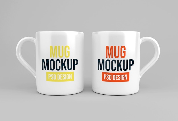 Design mockup di tazza da caffè o tè in vetro