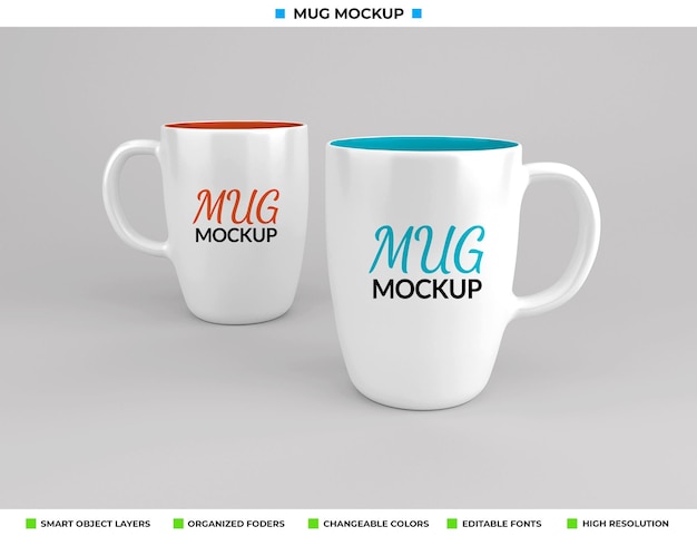 Design mockup di tazza da caffè o tè in vetro