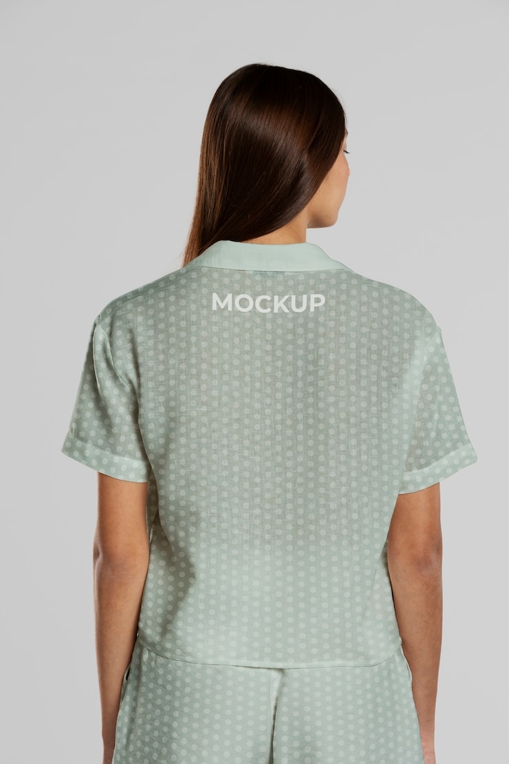 PSD design mockup di vestiti ecologici