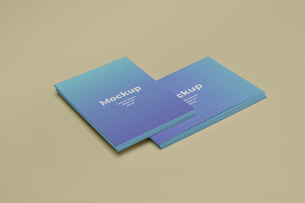 Design-Mockup für eine Visitenkarte