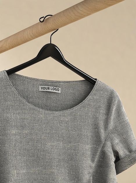 design mockup logo sui vestiti