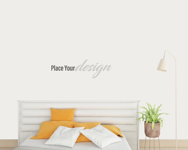 design mockup per pareti interne