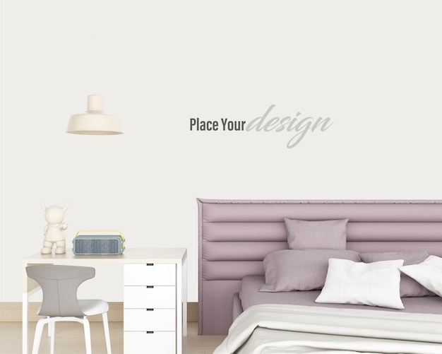 design mockup per pareti interne