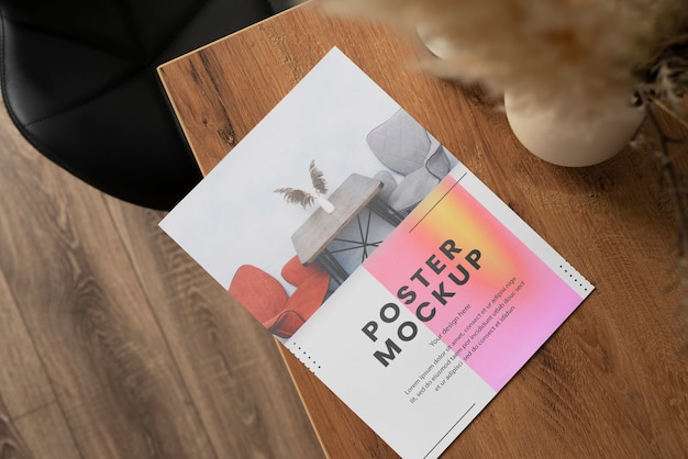 Design mockup poster verticale