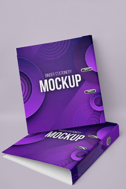 Design mockup raccoglitore ad anelli