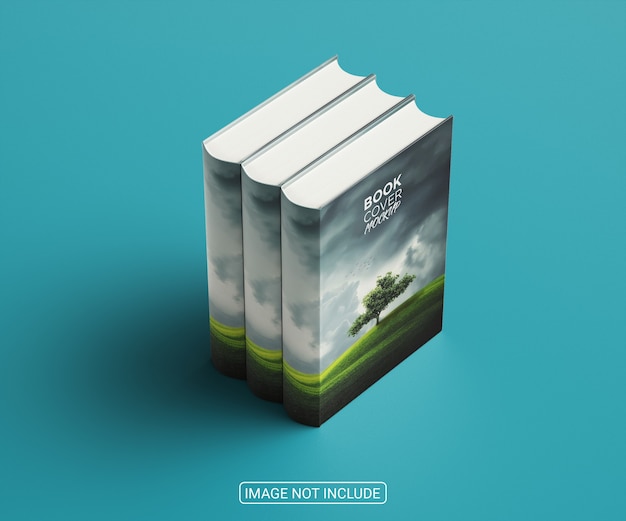 Design moderno del mockup della copertina del libro