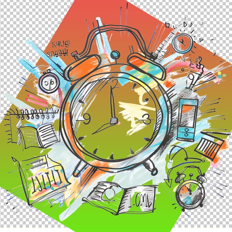 PSD design orologio da parete