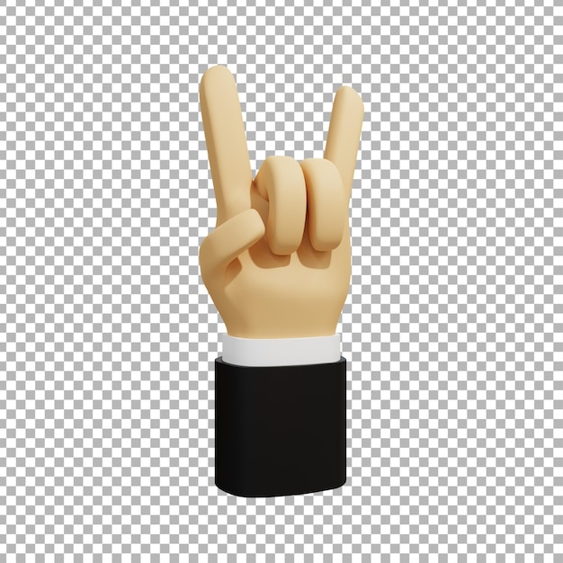 Design premium isolato a mano 3D