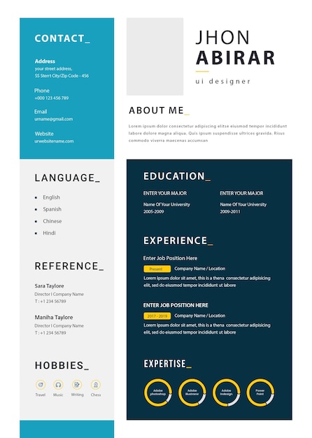 Design profissional CV