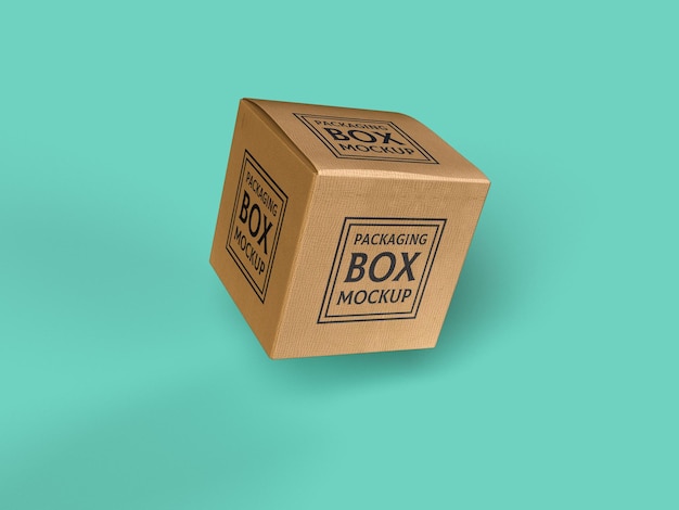 Design scatola mockup
