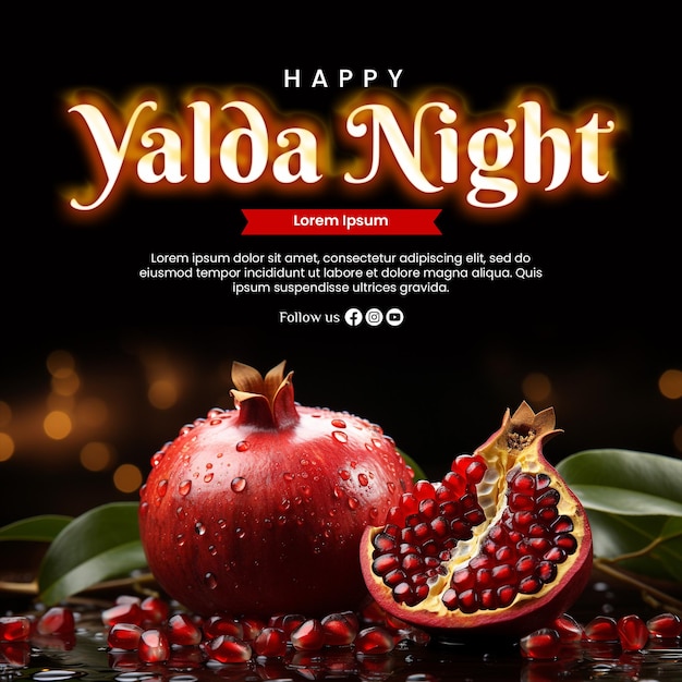 PSD design yalda fundo