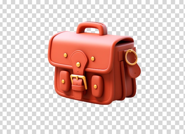 Designer Bag em isolado em fundo png transparente